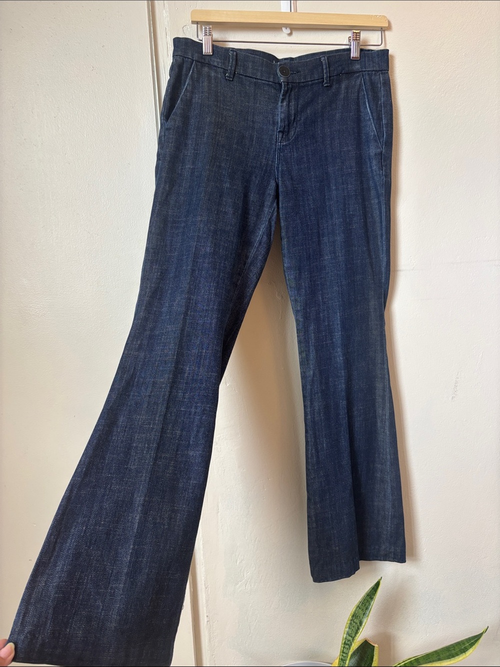 LONDONJEAN Dark Blue Flare Jeans